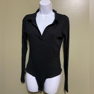 Black Clyque Body Suit,‎ Size XL